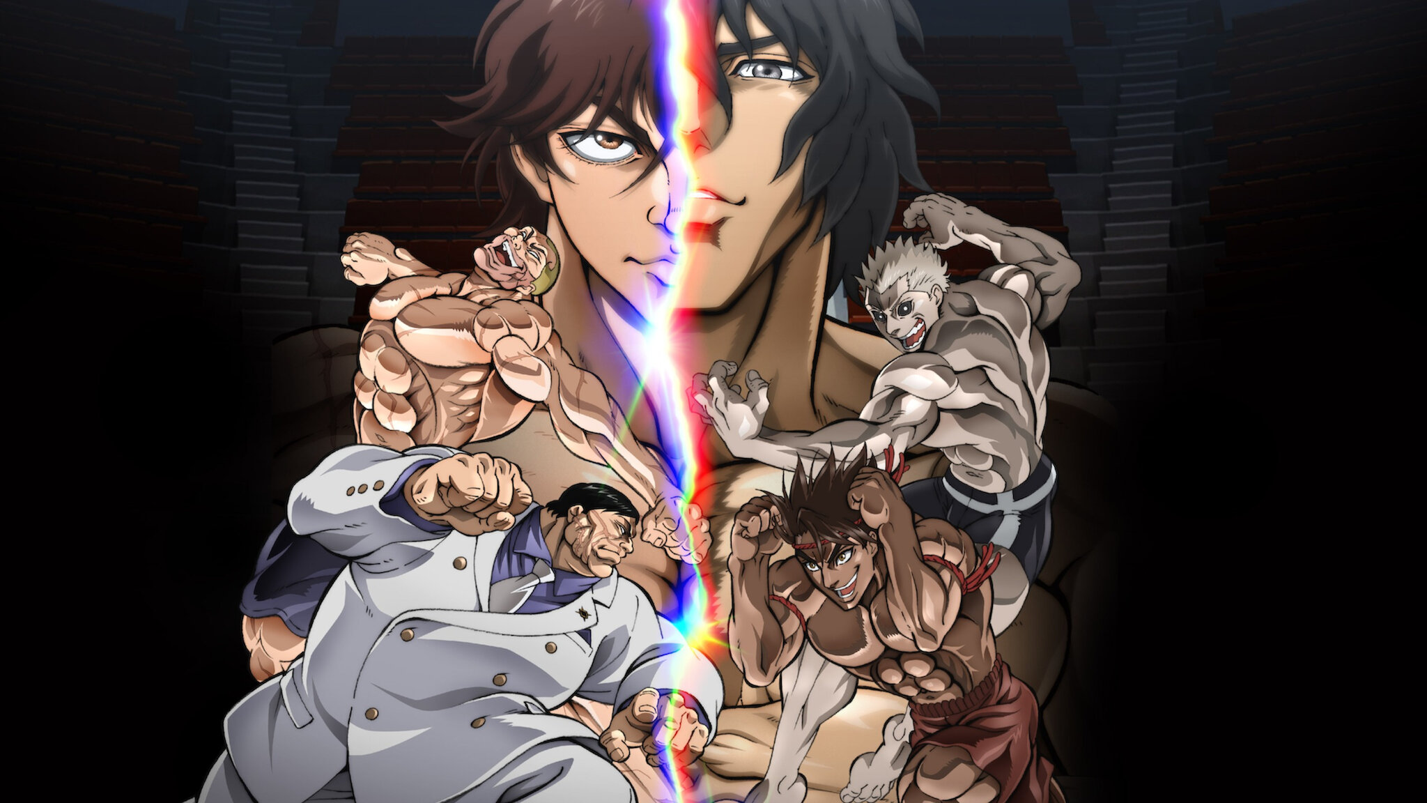 اونا Hanma Baki vs. Kengan Ashura